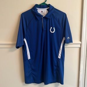 Colts size large golf polo nfl football like new